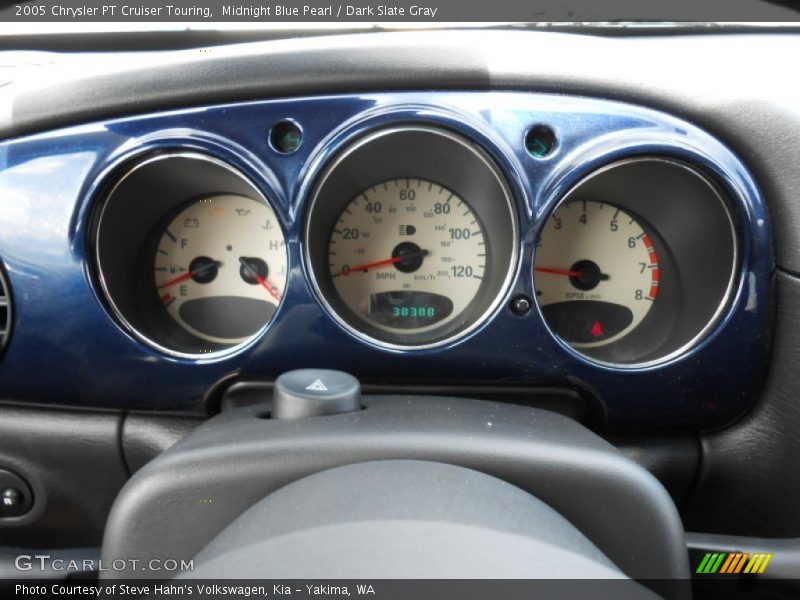 Midnight Blue Pearl / Dark Slate Gray 2005 Chrysler PT Cruiser Touring