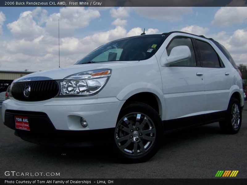 Frost White / Gray 2006 Buick Rendezvous CXL AWD