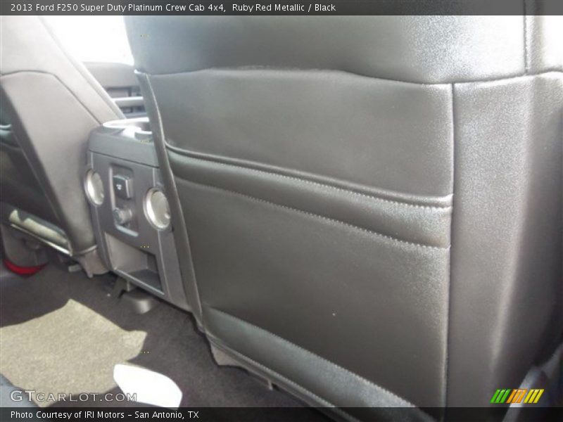 Ruby Red Metallic / Black 2013 Ford F250 Super Duty Platinum Crew Cab 4x4