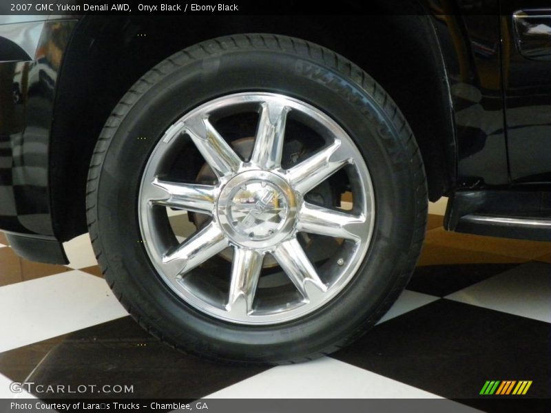Onyx Black / Ebony Black 2007 GMC Yukon Denali AWD