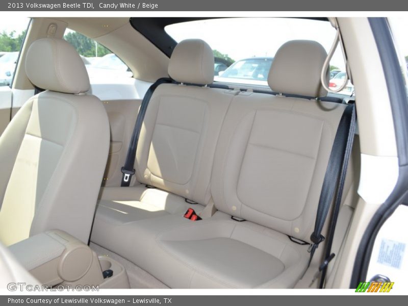 Candy White / Beige 2013 Volkswagen Beetle TDI