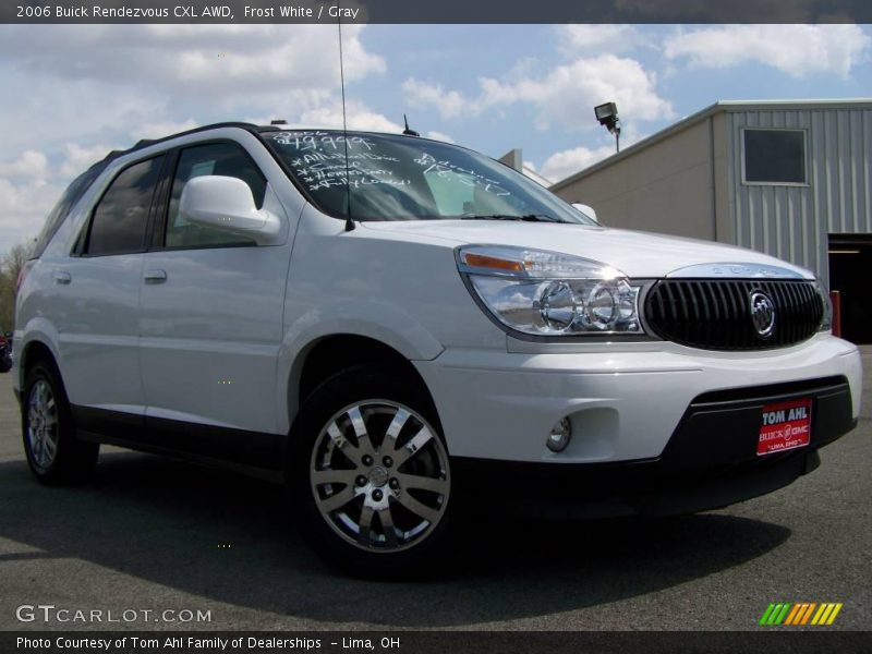 Frost White / Gray 2006 Buick Rendezvous CXL AWD