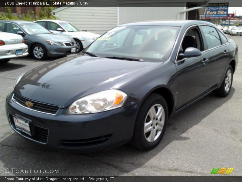 Slate Metallic / Gray 2008 Chevrolet Impala LS
