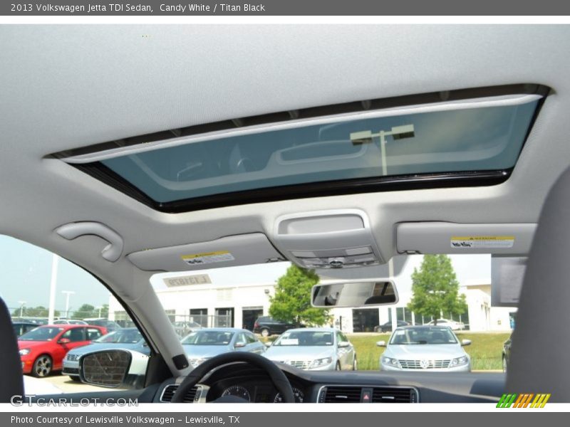 Candy White / Titan Black 2013 Volkswagen Jetta TDI Sedan