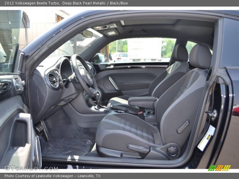  2013 Beetle Turbo Black/Blue Interior