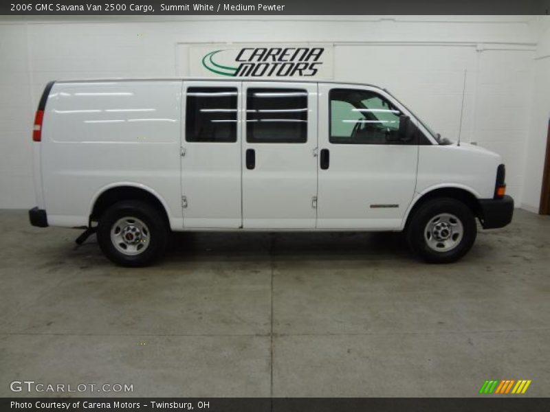 Summit White / Medium Pewter 2006 GMC Savana Van 2500 Cargo