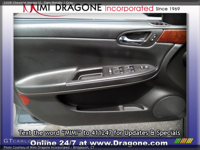 Slate Metallic / Gray 2008 Chevrolet Impala LS