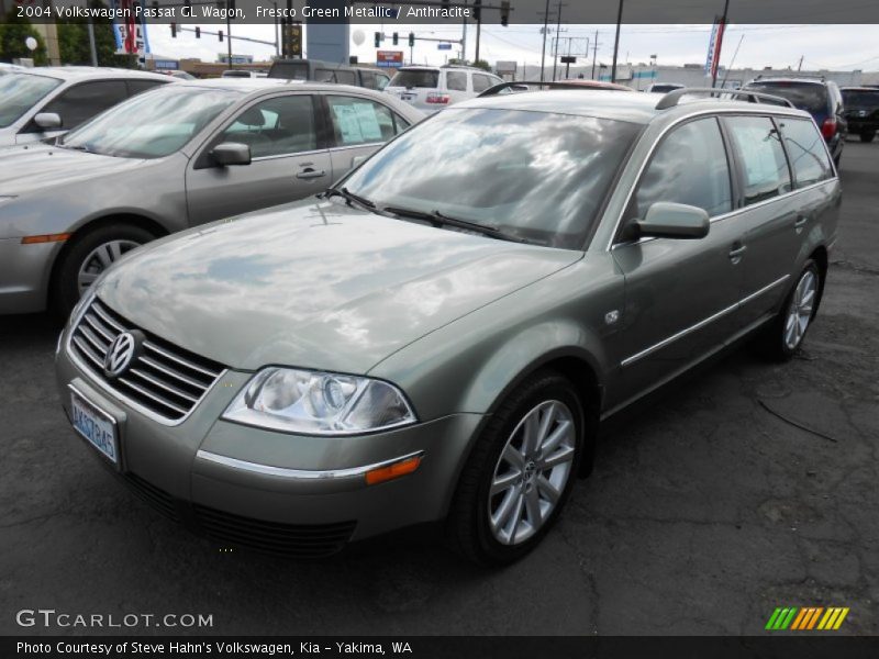 Fresco Green Metallic / Anthracite 2004 Volkswagen Passat GL Wagon