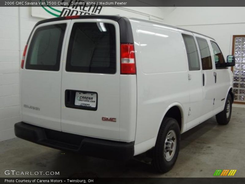 Summit White / Medium Pewter 2006 GMC Savana Van 2500 Cargo