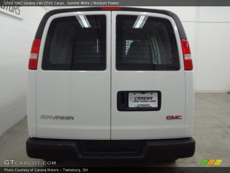 Summit White / Medium Pewter 2006 GMC Savana Van 2500 Cargo