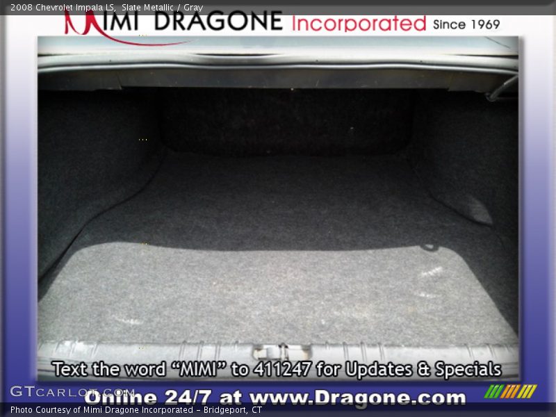 Slate Metallic / Gray 2008 Chevrolet Impala LS
