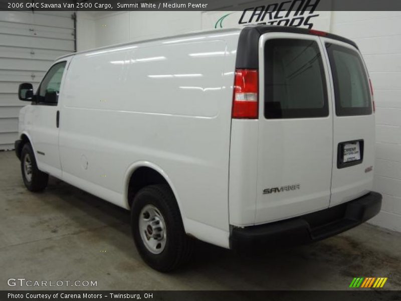 Summit White / Medium Pewter 2006 GMC Savana Van 2500 Cargo