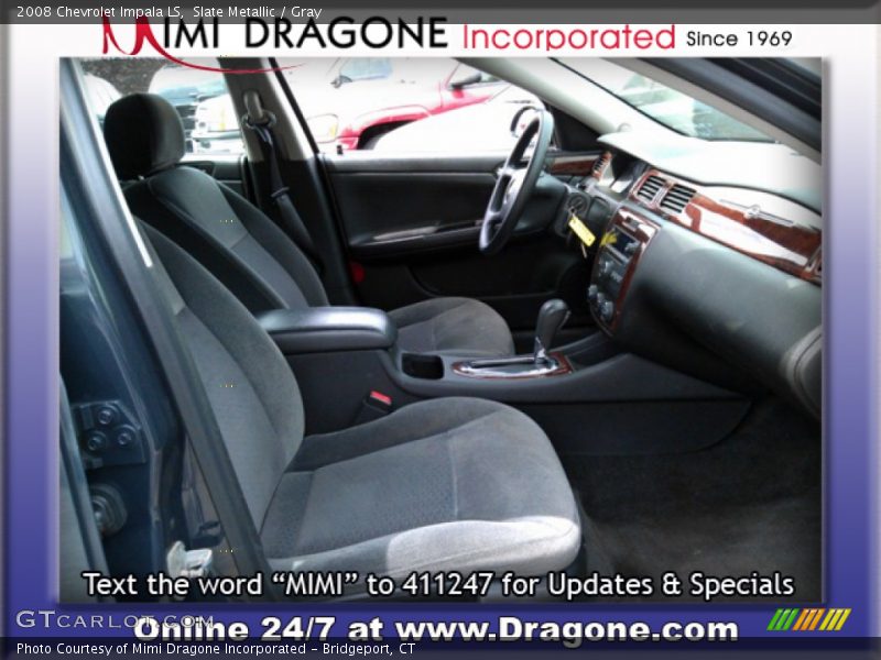 Slate Metallic / Gray 2008 Chevrolet Impala LS