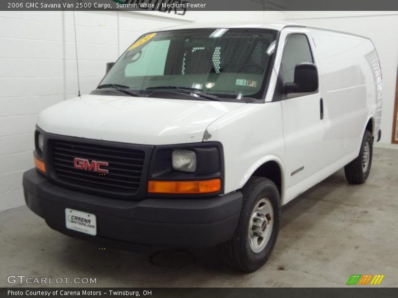 Summit White / Medium Pewter 2006 GMC Savana Van 2500 Cargo