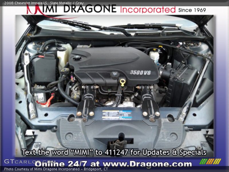 Slate Metallic / Gray 2008 Chevrolet Impala LS