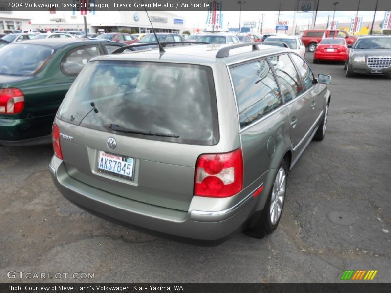 Fresco Green Metallic / Anthracite 2004 Volkswagen Passat GL Wagon