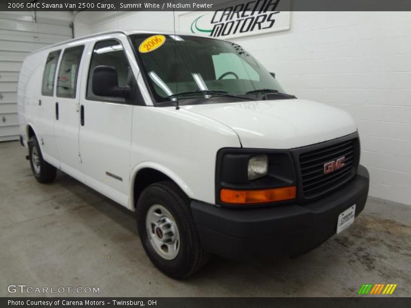 Summit White / Medium Pewter 2006 GMC Savana Van 2500 Cargo