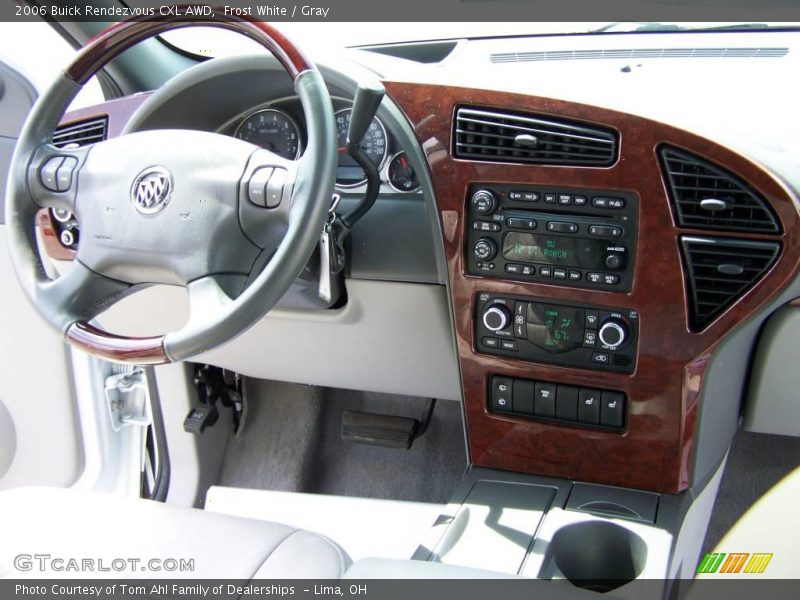 Frost White / Gray 2006 Buick Rendezvous CXL AWD