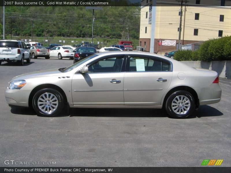 Gold Mist Metallic / Cocoa/Cashmere 2007 Buick Lucerne CX