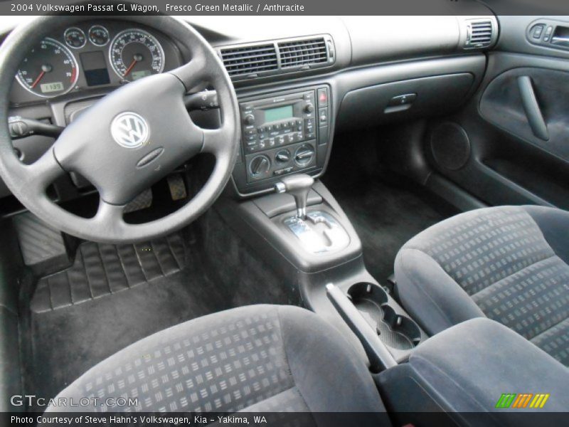 Anthracite Interior - 2004 Passat GL Wagon 