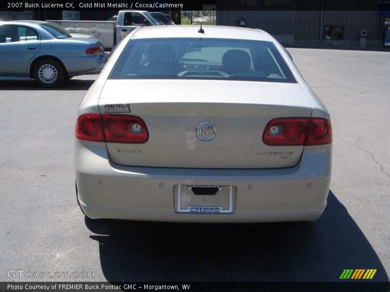 Gold Mist Metallic / Cocoa/Cashmere 2007 Buick Lucerne CX