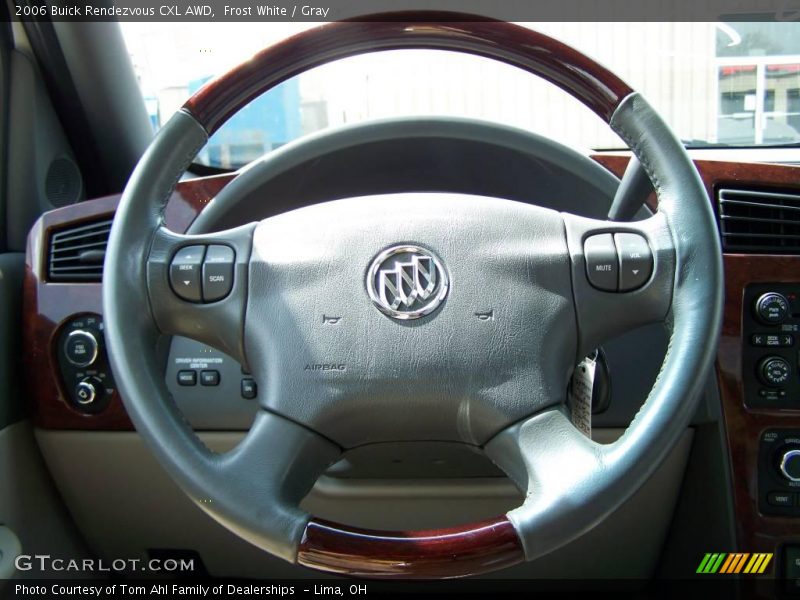 Frost White / Gray 2006 Buick Rendezvous CXL AWD