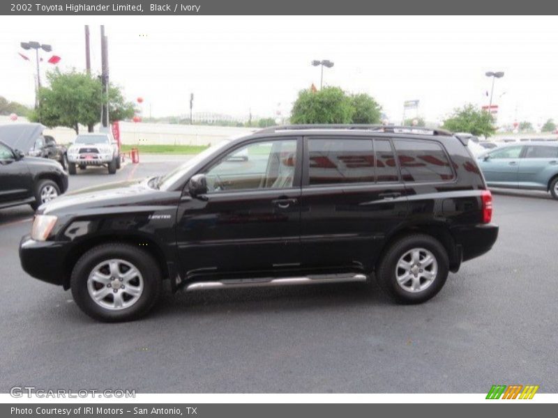 Black / Ivory 2002 Toyota Highlander Limited