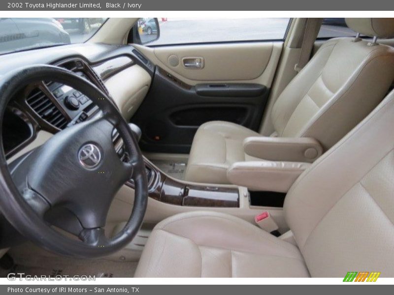 Black / Ivory 2002 Toyota Highlander Limited