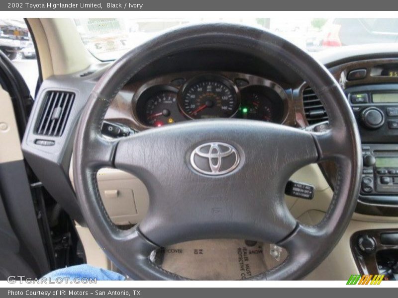 Black / Ivory 2002 Toyota Highlander Limited
