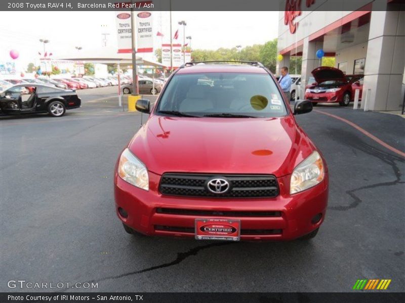 Barcelona Red Pearl / Ash 2008 Toyota RAV4 I4