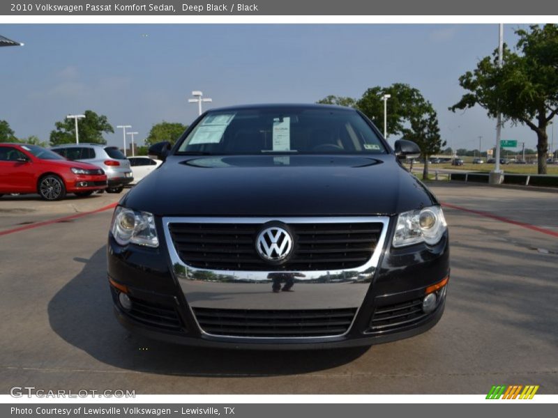 Deep Black / Black 2010 Volkswagen Passat Komfort Sedan