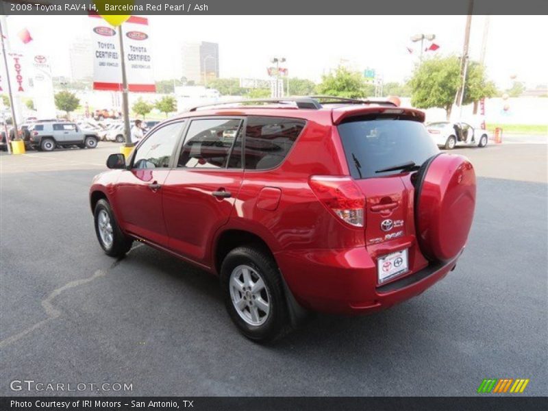 Barcelona Red Pearl / Ash 2008 Toyota RAV4 I4