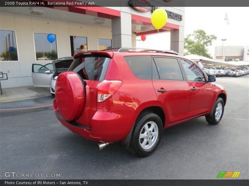 Barcelona Red Pearl / Ash 2008 Toyota RAV4 I4
