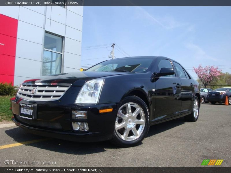 Black Raven / Ebony 2006 Cadillac STS V8