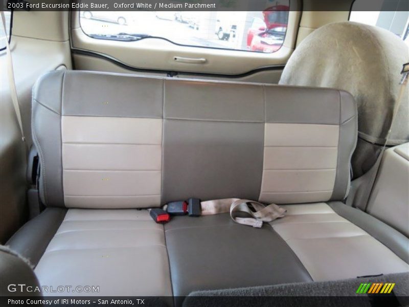Rear Seat of 2003 Excursion Eddie Bauer