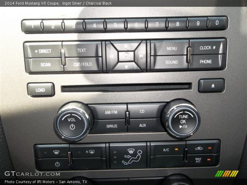 Ingot Silver / Charcoal Black 2014 Ford Mustang V6 Coupe