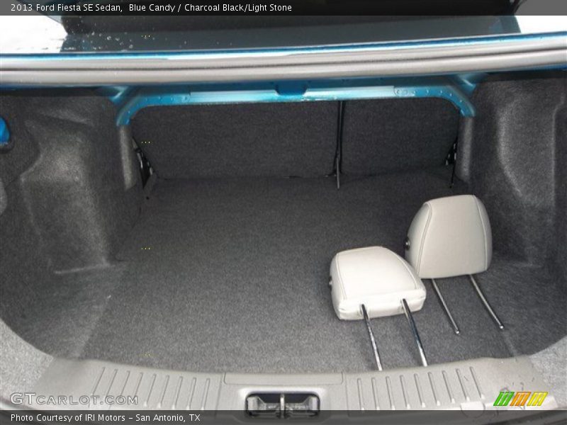 Blue Candy / Charcoal Black/Light Stone 2013 Ford Fiesta SE Sedan
