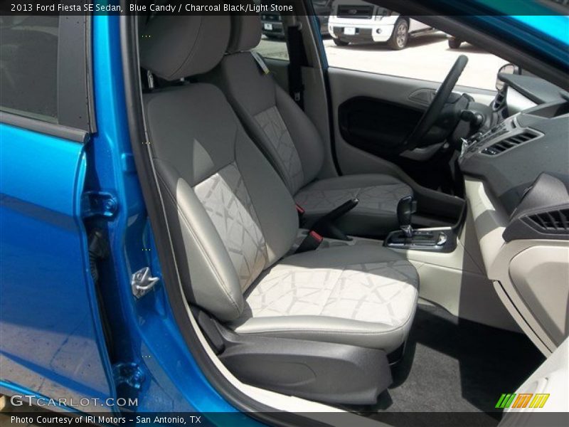 Blue Candy / Charcoal Black/Light Stone 2013 Ford Fiesta SE Sedan