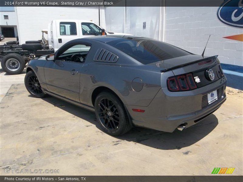 Sterling Gray / Charcoal Black 2014 Ford Mustang V6 Coupe