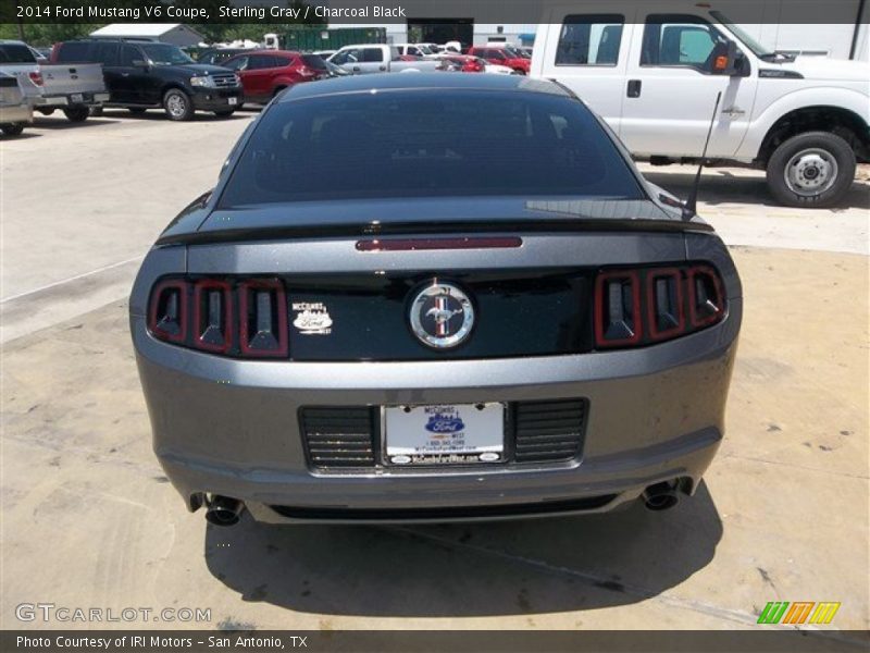 Sterling Gray / Charcoal Black 2014 Ford Mustang V6 Coupe