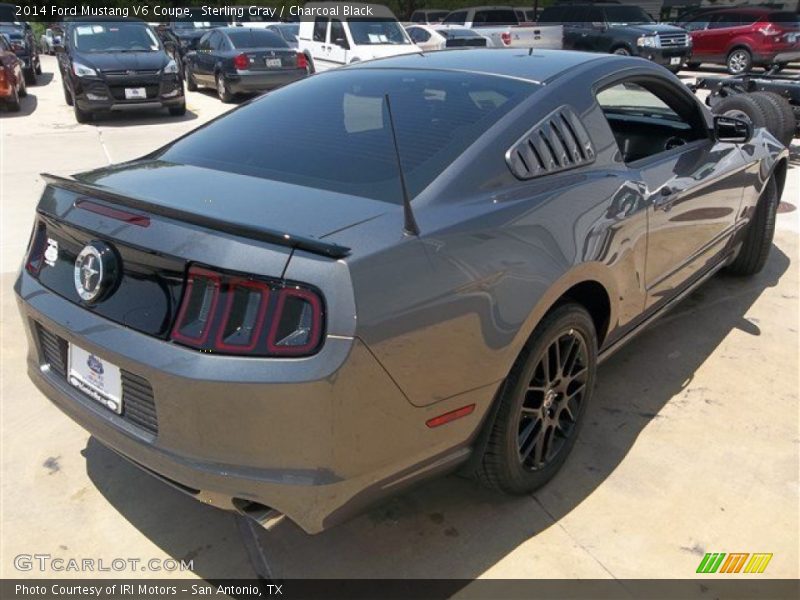 Sterling Gray / Charcoal Black 2014 Ford Mustang V6 Coupe
