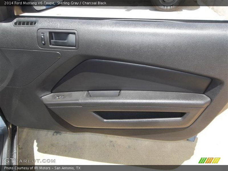 Sterling Gray / Charcoal Black 2014 Ford Mustang V6 Coupe