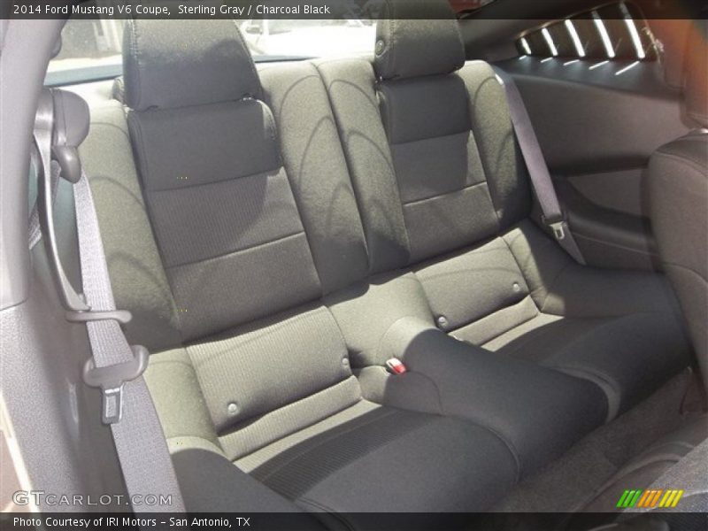 Sterling Gray / Charcoal Black 2014 Ford Mustang V6 Coupe