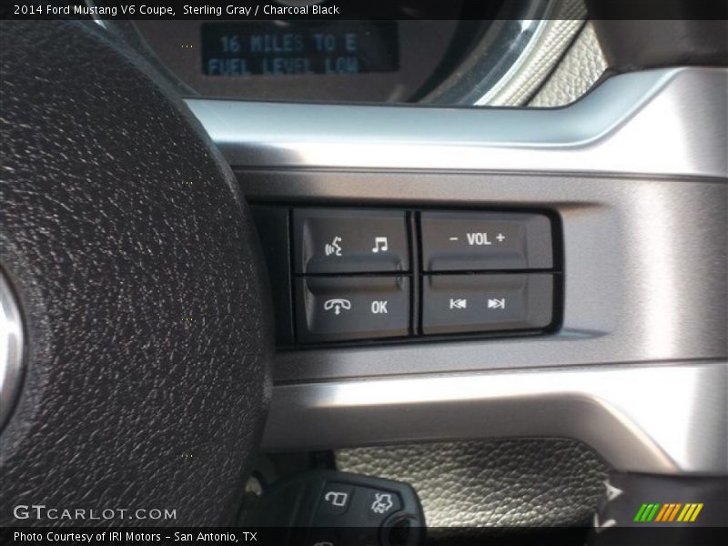 Sterling Gray / Charcoal Black 2014 Ford Mustang V6 Coupe