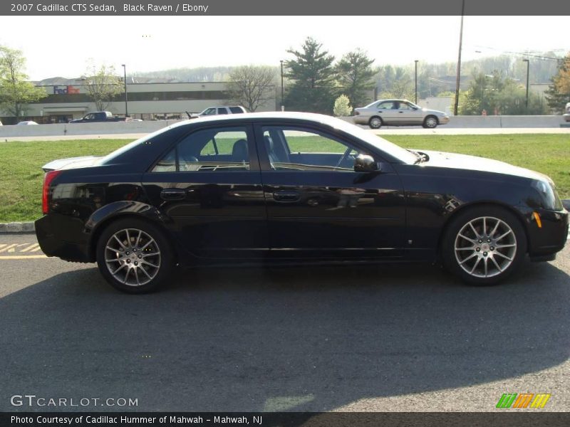 Black Raven / Ebony 2007 Cadillac CTS Sedan