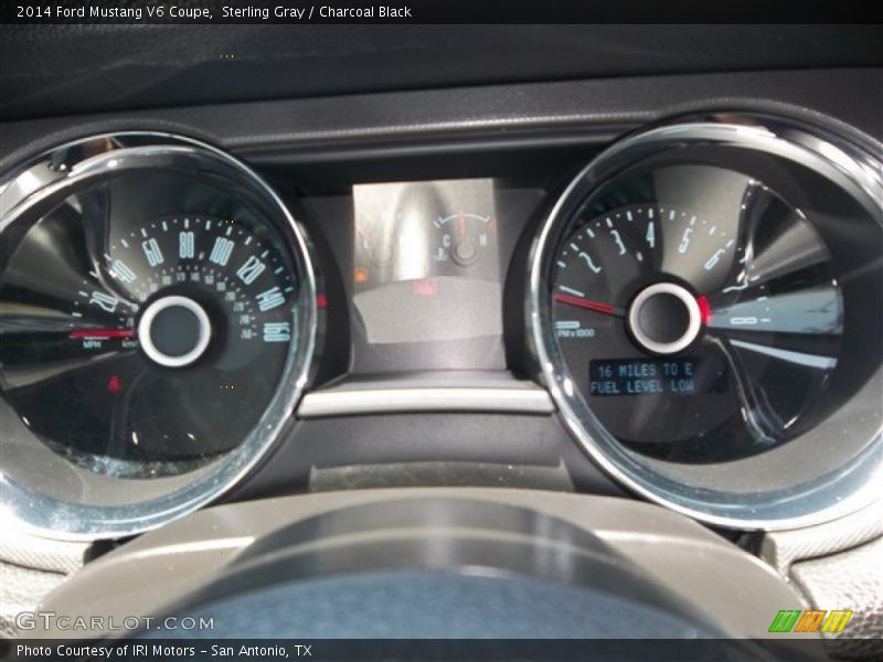Sterling Gray / Charcoal Black 2014 Ford Mustang V6 Coupe