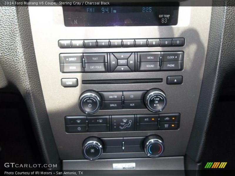 Sterling Gray / Charcoal Black 2014 Ford Mustang V6 Coupe