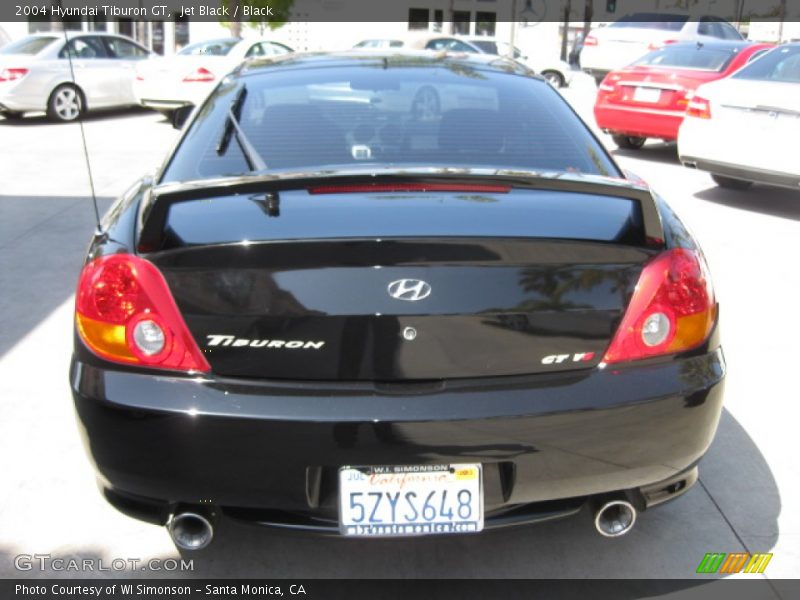 Jet Black / Black 2004 Hyundai Tiburon GT