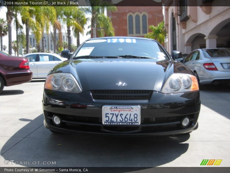 Jet Black / Black 2004 Hyundai Tiburon GT