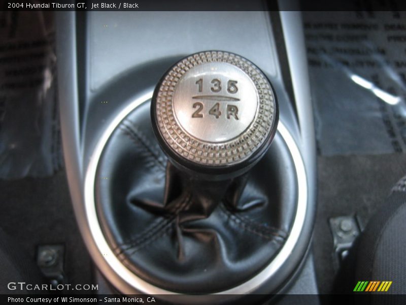 Jet Black / Black 2004 Hyundai Tiburon GT